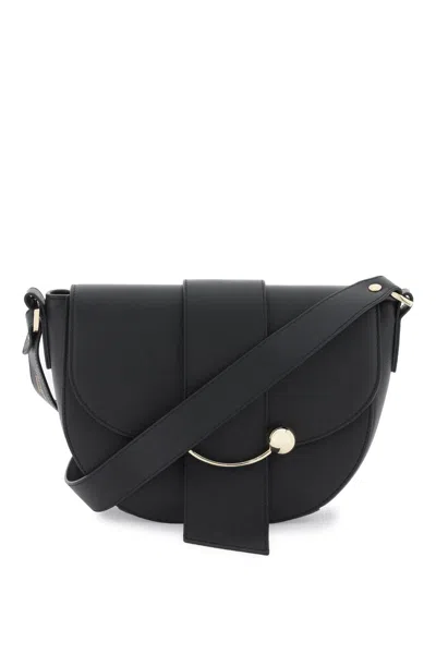 Strathberry 'crescent' Crossbody Handbag In Black