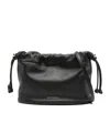 Strathberry Charlotte Drawstring Soft Nappa Black Bags In Black