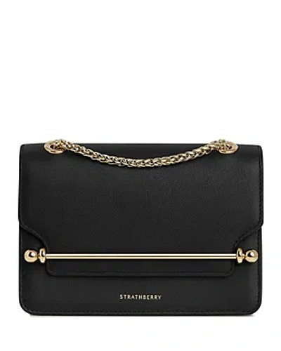 STRATHBERRY EAST/WEST LEATHER MINI CROSSBODY