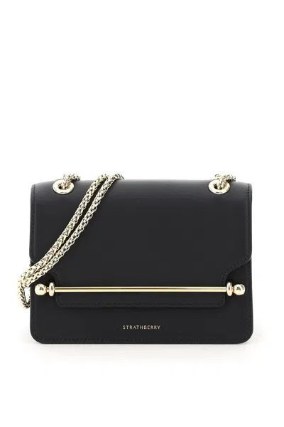 Strathberry East/west Mini Bag In Black