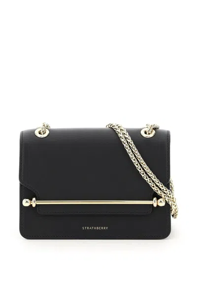 Strathberry East/west Mini Bag In Black