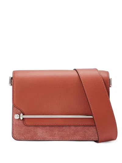 Strathberry East/west Shoulder Bag In Braun