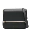 Strathberry Mini Ace Cross Body Bag In Black