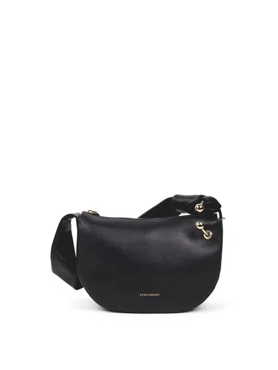 Strathberry Halo Mini Shoulder Bag In Black