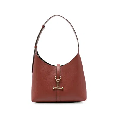 Strathberry Kite Hobo Bag In Brown