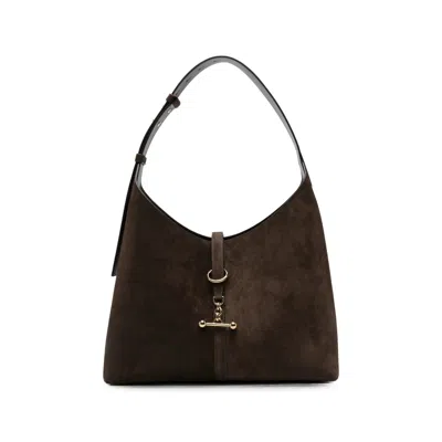 Strathberry Kite Hobo Bag In Brown