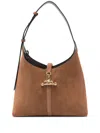 Strathberry Kite Shoulder Bag In Brown