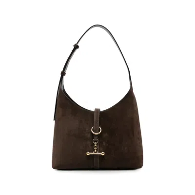 Strathberry Kite Shoulder Bag In Brown