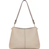 Strathberry Lana Leather Hobo Bag In Brown