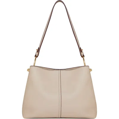 Strathberry Lana Leather Hobo Bag In Brown