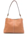 Strathberry Leather Lana Shoulder Bag In Brown