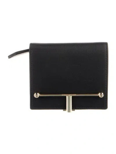 Pre-owned Strathberry Leather Bifold Wallet In Black