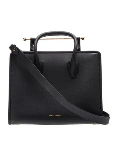 Pre-owned Strathberry Leather In Black