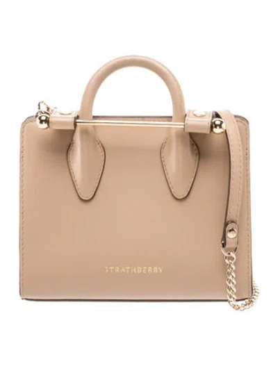Pre-owned Strathberry Leather In Brown