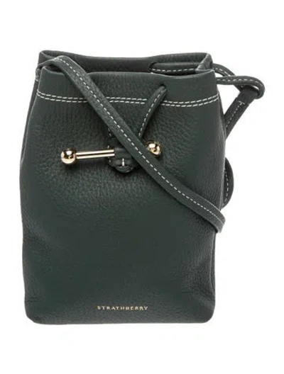 Pre-owned Strathberry Leather Bucket Bag In Multi