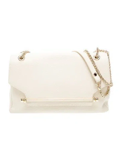 Pre-owned Strathberry Leather Crossbody Bag In Neutrals