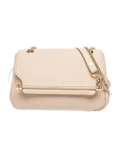 Pre-owned Strathberry Leather Crossbody Bag W/ Tags In Neutrals