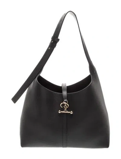 Pre-owned Strathberry Leather Hobo In Black
