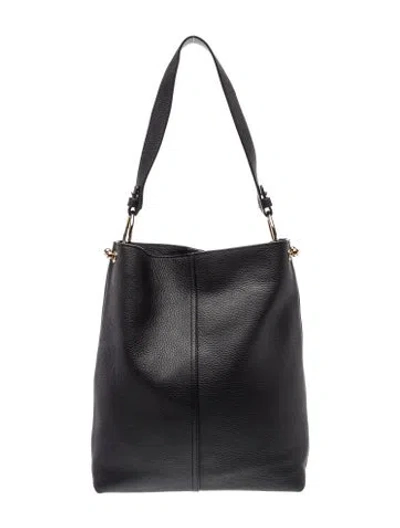 Pre-owned Strathberry Leather Lana In Black