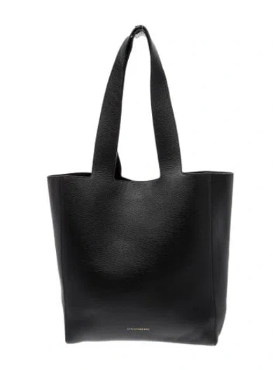 Pre-owned Strathberry Leather Melody In Black