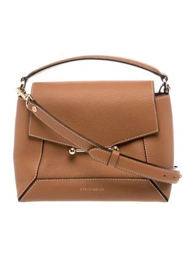 Pre-owned Strathberry Leather Mosaic In Brown