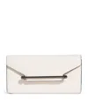 Strathberry Leather Multrees Chain Wallet In White