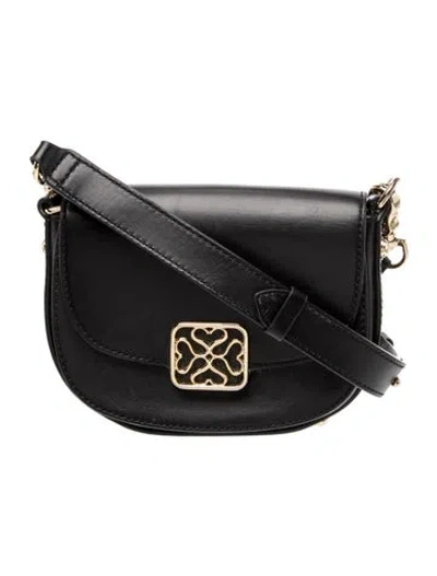 Pre-owned Strathberry Leather Shoulder Bag In Black