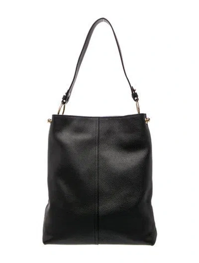 Pre-owned Strathberry Leather Shoulder Bag In Black