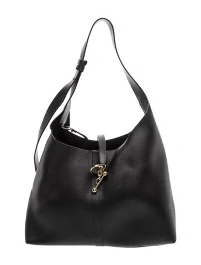 Pre-owned Strathberry Leather Shoulder Bag In Black