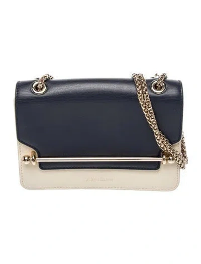 Pre-owned Strathberry Leather Shoulder Bag In Blue