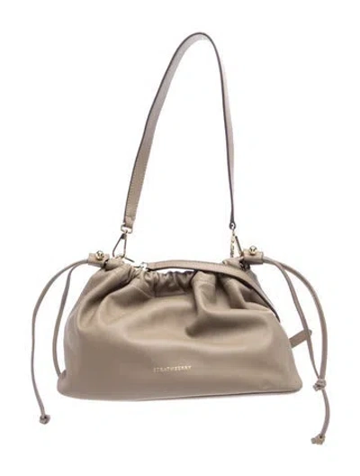 Pre-owned Strathberry Leather Shoulder Bag In Neutrals