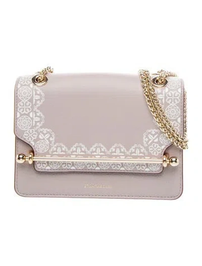 Pre-owned Strathberry Leather Shoulder Bag In Neutrals