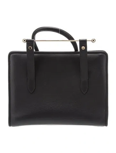 Pre-owned Strathberry Leather Top Handle Bag In Multi