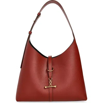 Strathberry Maxi Kite Hobo Bag In Walnut