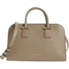 Strathberry Midi Georgia Leather Tote In Brown