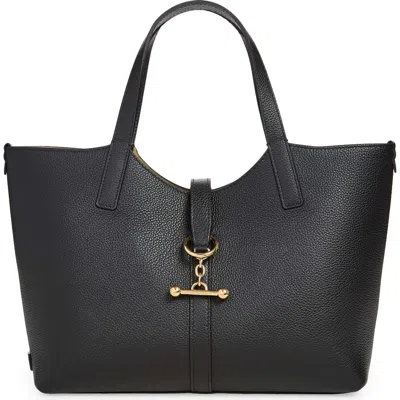 Strathberry Midi Kite Tote In Black