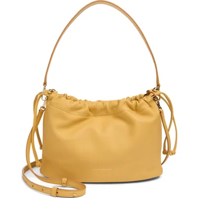 Strathberry Midi Leather Drawstring Handbag