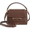 Strathberry Mini Mosaic Leather Top Handle Bag