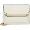 Strathberry Mini Stylist Leather Crossbody Bag In White