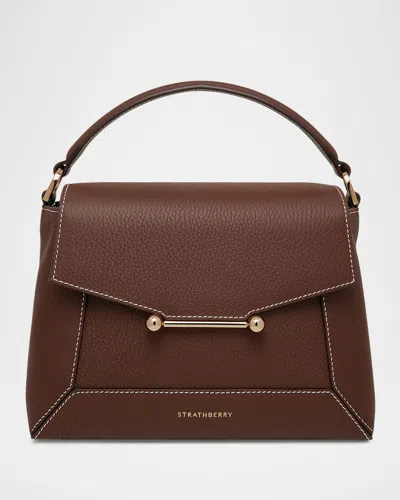 Strathberry Mosaic Calf Leather Top-handle Bag