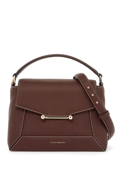 Strathberry 'mosaic' Handbag In Brown