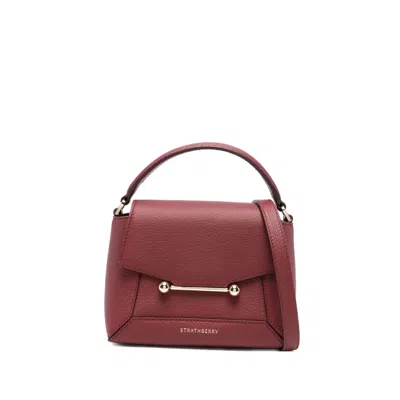 Strathberry Mosaic Leather Mosaic Leather Tote Bag In Red