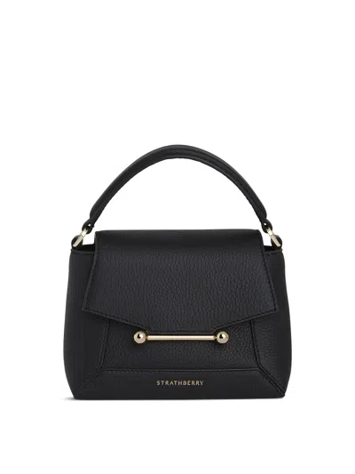 Strathberry Mosaic Mini Bag In Black