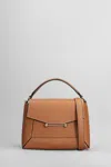 Strathberry Mosaic Shoulder Bag In Beige Leather In Sand