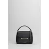 Strathberry Mosaic Shoulder Bag In Black Leather In Black