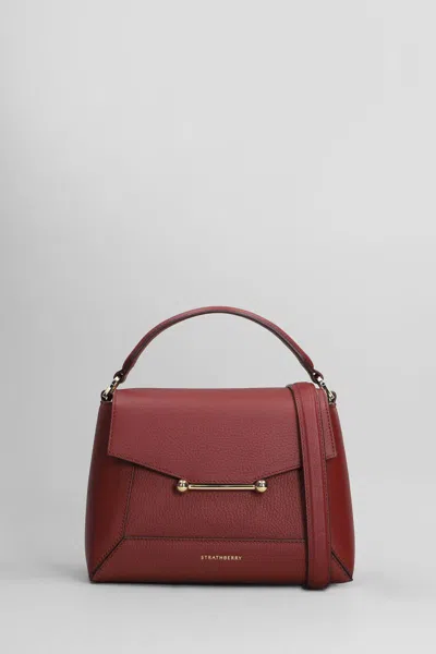 Strathberry Mosaic  Shoulder Bag In Red