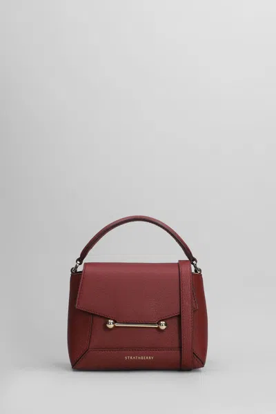 Strathberry Mosaic  Shoulder Bag In Red