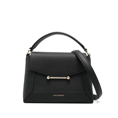 Strathberry Mosaic Tote Bag In Black