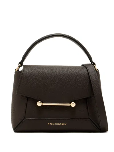 Strathberry Mosaic Tote Bag In Brown