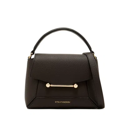 Strathberry Mosaic Tote Bag In Brown